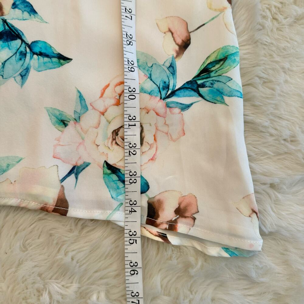 Stone Cold Fox Ivory Cosmo Romee Silk Cutout Dress 4 Boho - Picture 12 of 14